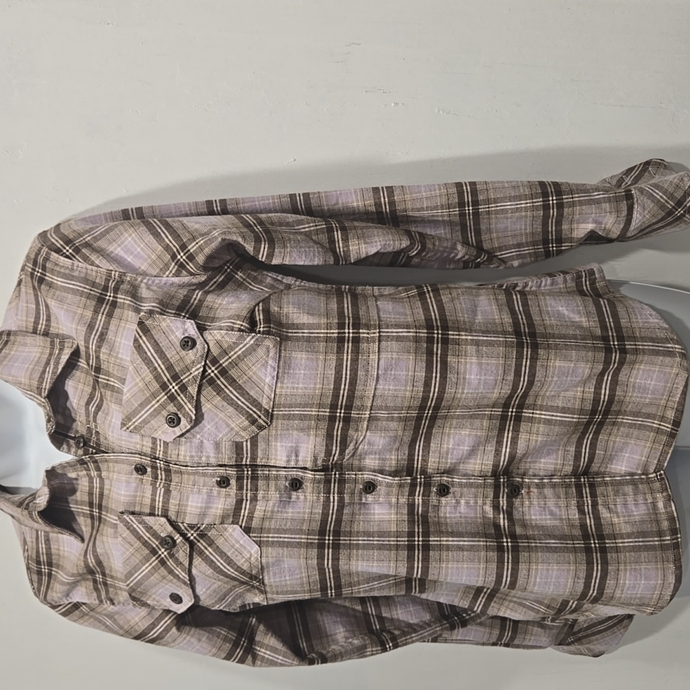 511 TACTICAL plaid Flannel Shirt.. Size XS.. #7906 - Picture 3 of 9